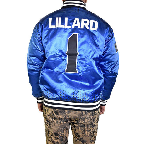 DAMIAN LILLARD HIGH SCHOOL BASKETBALL SATIN JACKET - Allstarelite.com