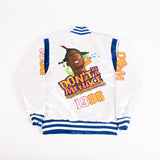 DBAM SATIN JACKET WHITE - Allstarelite.com