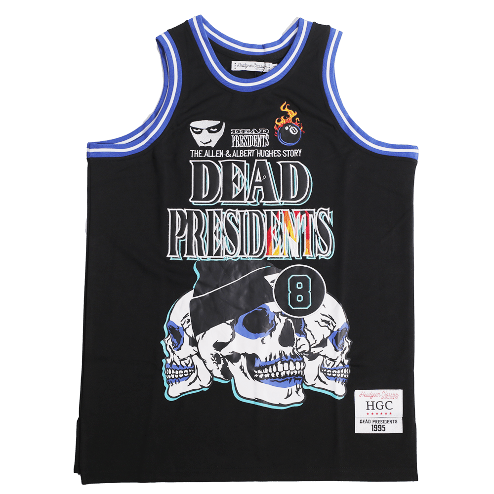 DEAD PRESIDENTS FIRE AND BRIMSTONE YOUTH JERSEY BLACK - Allstarelite.com