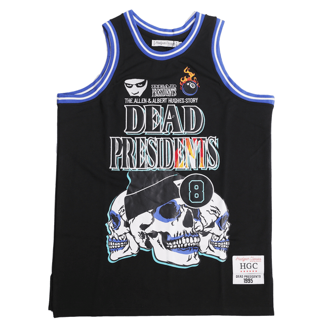 DEAD PRESIDENTS FIRE AND BRIMSTONE YOUTH JERSEY BLACK - Allstarelite.com