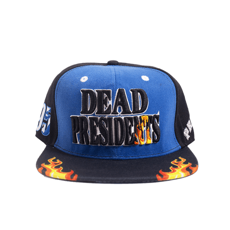 DEAD PRESIDENTS SNAPBACK BLACK/BLUE OS - Allstarelite.com