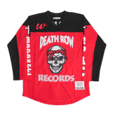 DEATH ROW RECORDS HOCKEY JERSEY IN RED - Allstarelite.com