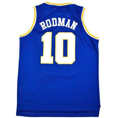 DENNIS RODMAN HIGH SCHOOL JERSEY BLUE - Allstarelite.com