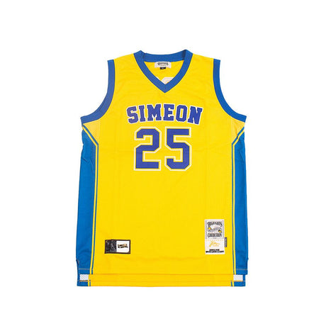 DERRICK ROSE HIGH SCHOOL BASKETBALL JERSEY YELLOW - Allstarelite.com