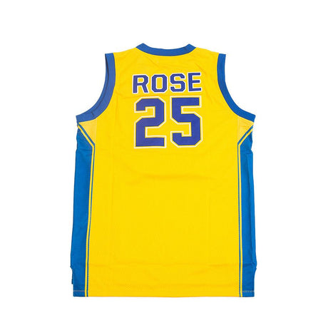 DERRICK ROSE HIGH SCHOOL BASKETBALL JERSEY YELLOW - Allstarelite.com