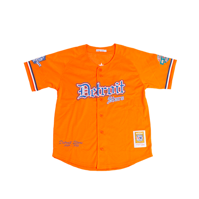 DETROIT STARS BUTTON DOWN BATTING PRACTICE JERSEY - Allstarelite.com