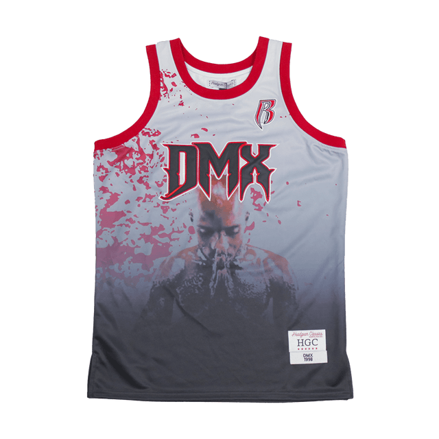 DMX FADE BASKETBALL JERSEY WHITE - Allstarelite.com