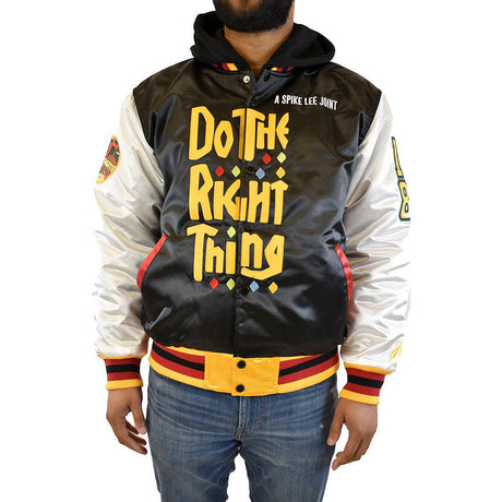 DO THE RIGHT THING SATIN JACKET - Allstarelite.com