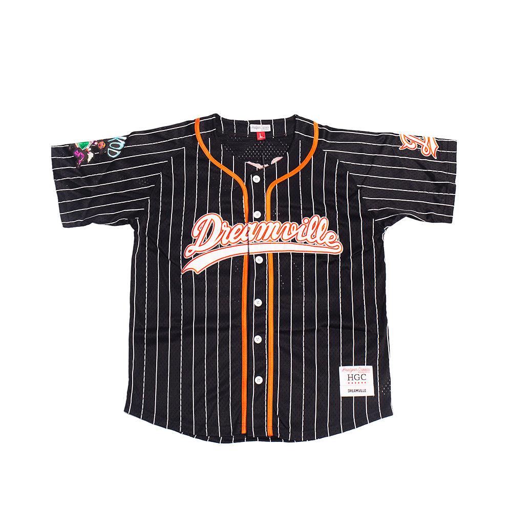 DREAMVILLE PINSTRIPE YOUTH BASEBALL JERSEY - Allstarelite.com