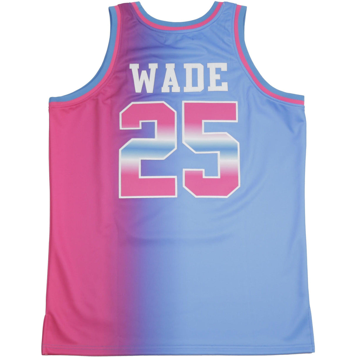 DWAYNE WADE ALTERNATE PINK/BLUE HIGH SCHOOL BASKETBALL JERSEY - Allstarelite.com