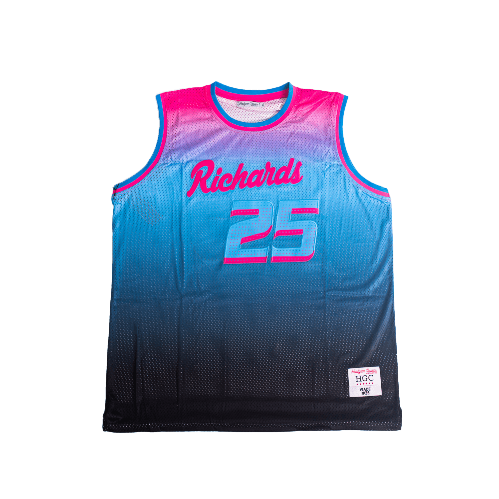 DWAYNE WADE HIGH SCHOOL BASKETBALL CITY JERSEY (BLUE) – Allstarelite.com