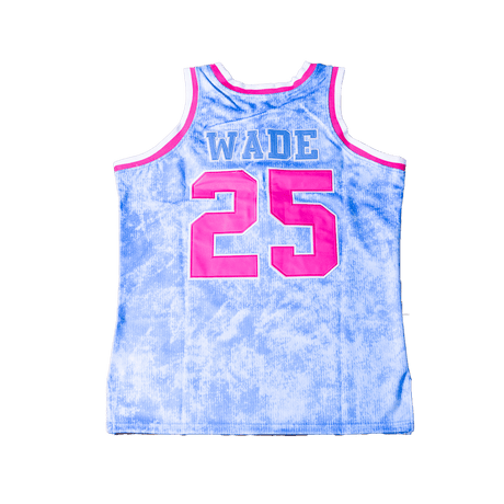 DWYANE WADE ACID WASH ALTERNATIVE BASKETBALL JERSEY - Allstarelite.com