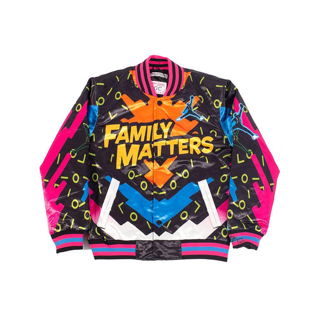 FAMILY MATTERS URKEL RETRO SATIN JACKET - Allstarelite.com