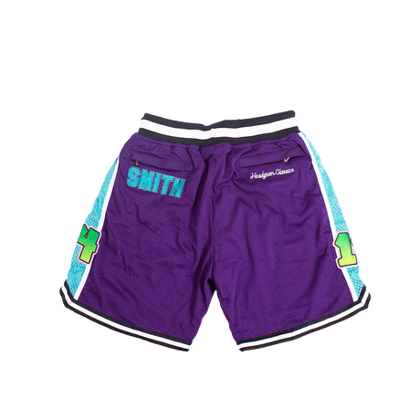 FRESH PRINCE BASKETBALL SHORTS PURPLE - Allstarelite.com