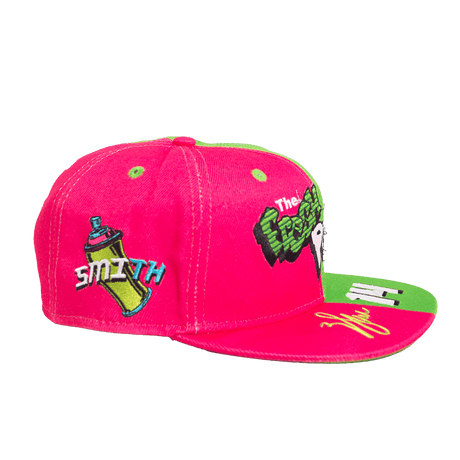 FRESH PRINCE NEW SNAPBACK PINK/GREEN OS - Allstarelite.com