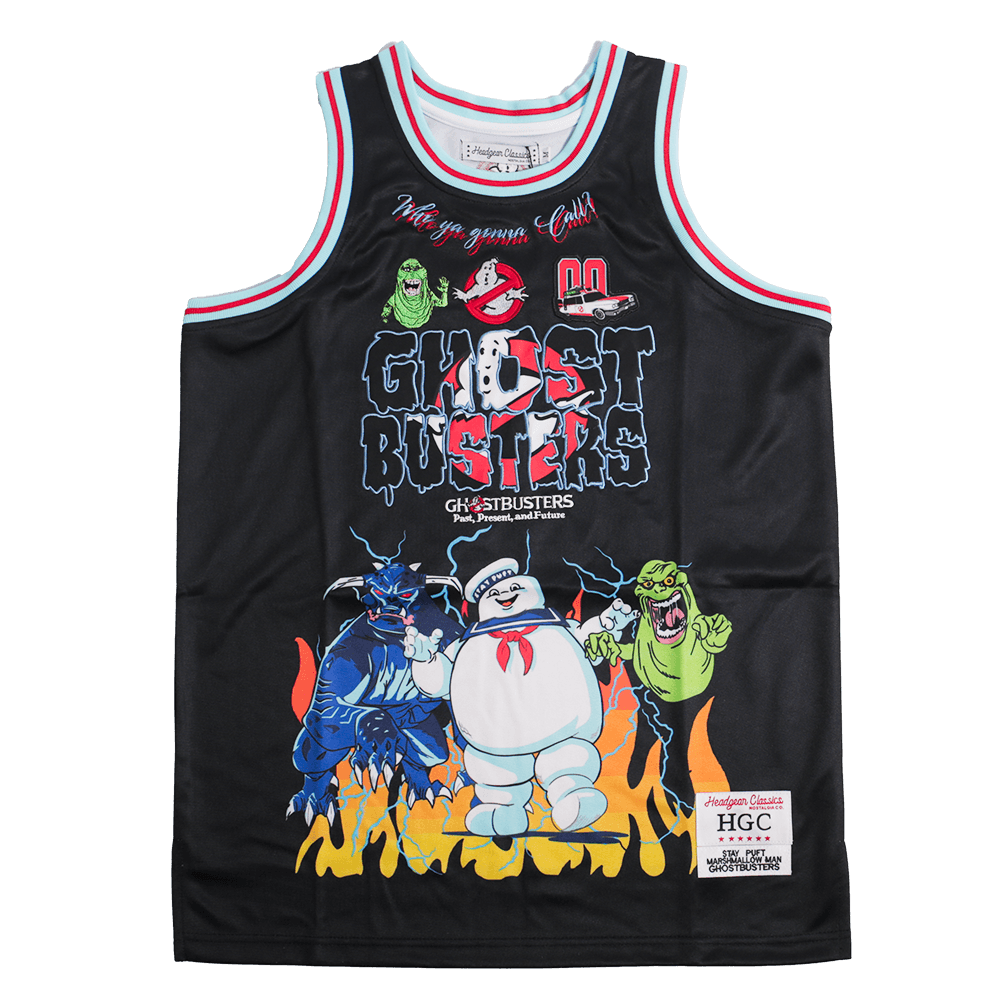 GHOSTBUSTERS STAY PUFT BASKETBALL JERSEY - Allstarelite.com