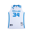 GIANNIS HELLAS TEAM GREECE AUTHENTIC BASKETBALL JERSEY - Allstarelite.com