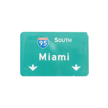 GREEN MIAMI PIN - Allstarelite.com