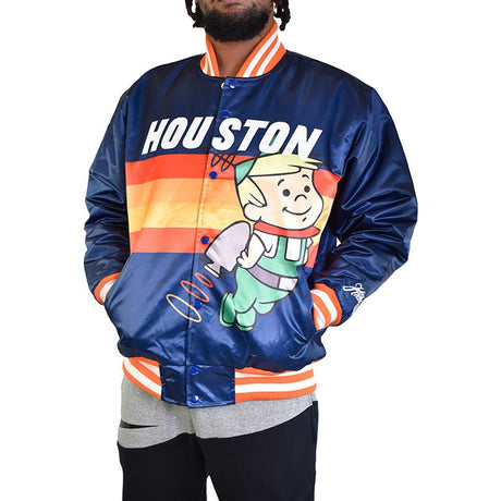 HOUSTON ELROY JETSON SATIN JACKET - Allstarelite.com