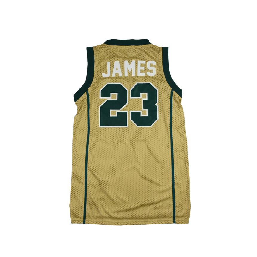 IRISH LEBRON JAMES YOUTH AUTHENTIC BASKETBALL JERSEY - Allstarelite.com