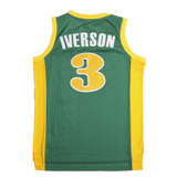 IVERSON HS BASKETBALL JERSEY IN GREEN - Allstarelite.com