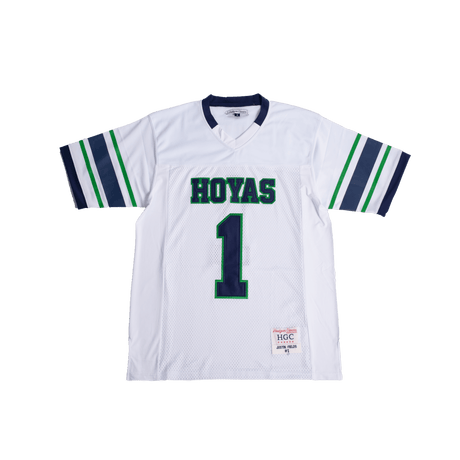 JUSTIN FIELDS HIGH SCHOOL FOOTBALL JERSEY WHITE - Allstarelite.com