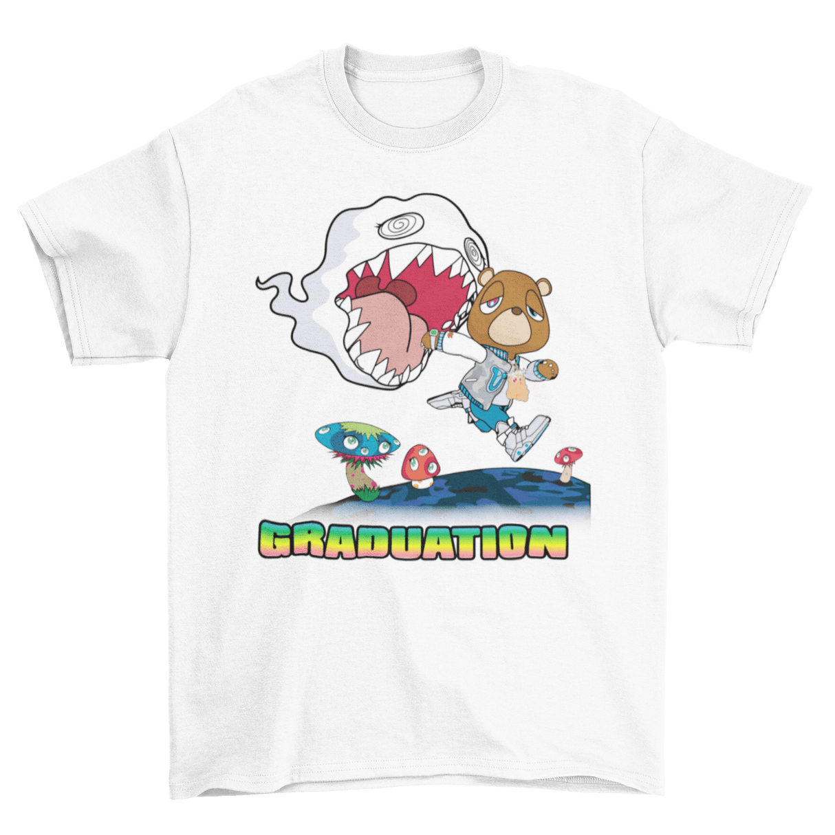 KANYE BEAR GRADUATION TSHIRT - Allstarelite.com