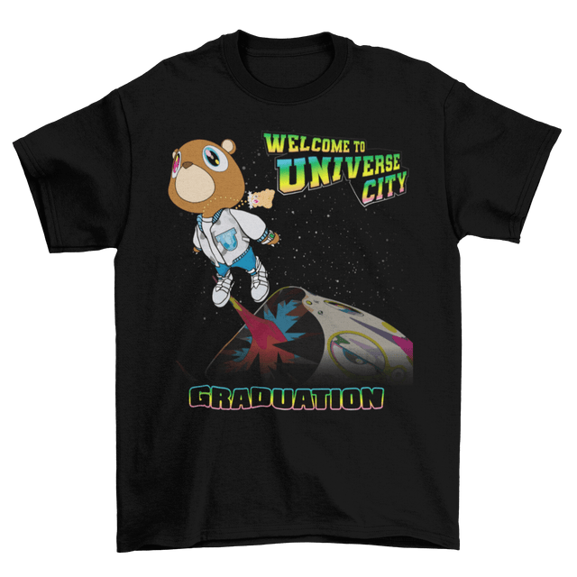 KANYE BEAR UNIVERSITY TSHIRT - Allstarelite.com