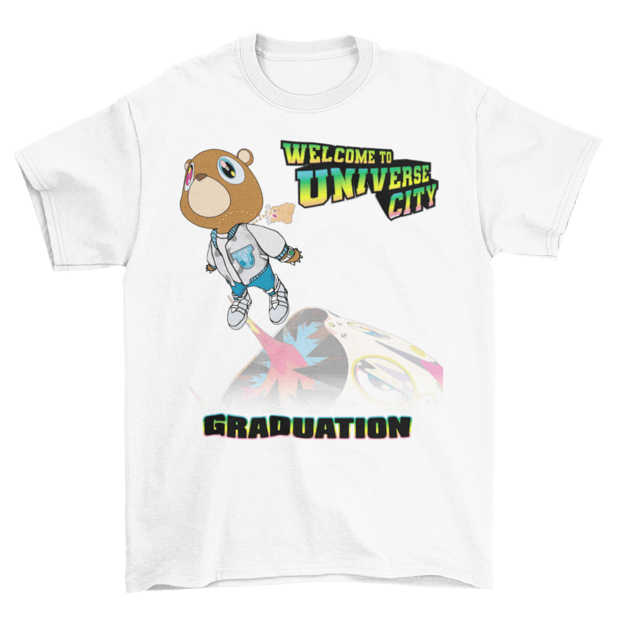 KANYE BEAR UNIVERSITY TSHIRT - Allstarelite.com