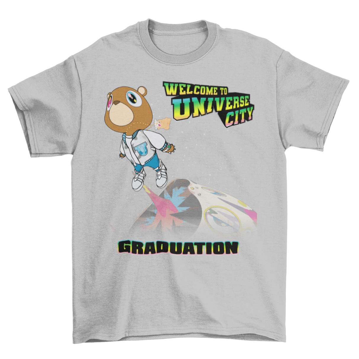 KANYE BEAR UNIVERSITY TSHIRT - Allstarelite.com