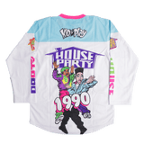 KID N PLAY HOUSE PARTY HOCKEY JERSEY IN WHITE - Allstarelite.com