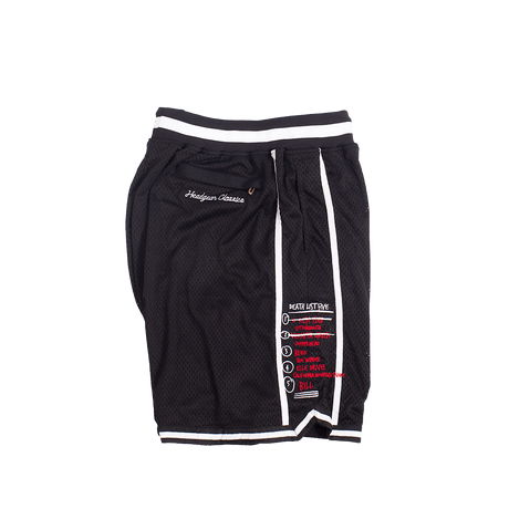 KILL BILL BASKETBALL SHORTS BLACK - Allstarelite.com