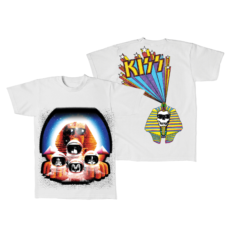 KISS HOT IN THE SHADE NEON TSHIRT - Allstarelite.com