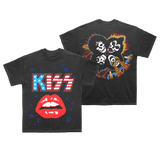 KISS ROCK AND ROLL OVER TSHIRT - Allstarelite.com