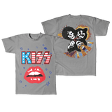 KISS ROCK AND ROLL OVER TSHIRT - Allstarelite.com