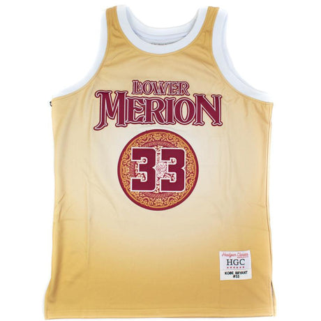 Kobe Bryant Lower Merion Alternate Gold High School Basketball Jersey - Allstarelite.com