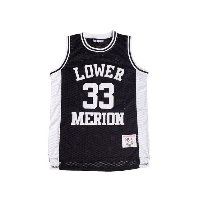 Kobe Bryant Lower Merion Black High School Basketball Jersey - Allstarelite.com