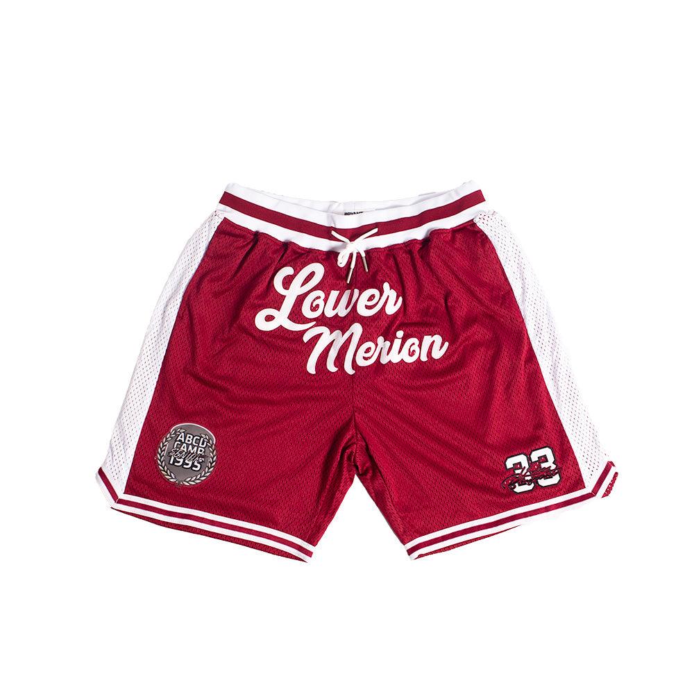 KOBE BRYANT LOWER MERION FRONT LOGO BASKETBALL SHORTS - Allstarelite.com