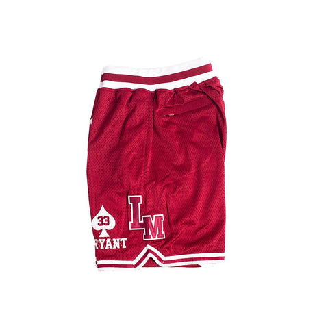 KOBE BRYANT LOWER MERION FRONT LOGO BASKETBALL SHORTS - Allstarelite.com