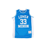 Kobe Bryant Lower Merion High School Basketball Jersey Blue/White - Allstarelite.com