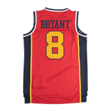 KOBE BRYANT MCDONALDS ALL AMERICAN HIGH SCHOOL JERSEY RED - Allstarelite.com