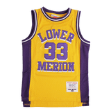 Kobe Bryant Yellow Lower Merion Alternate High School Basketball Jersey - Allstarelite.com