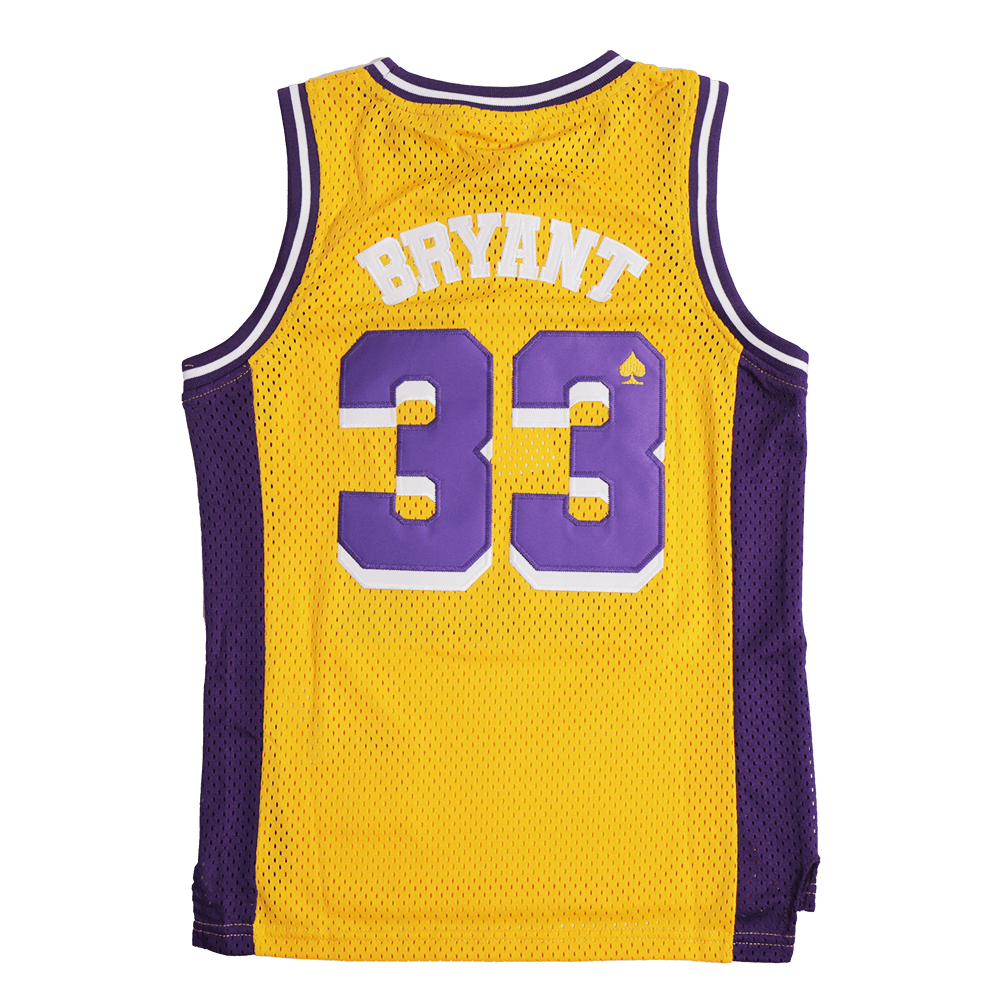 Kobe Bryant Yellow Lower Merion Alternate High School Basketball Jersey - Allstarelite.com