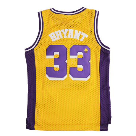 Kobe Bryant Yellow Lower Merion Alternate High School Basketball Jersey - Allstarelite.com