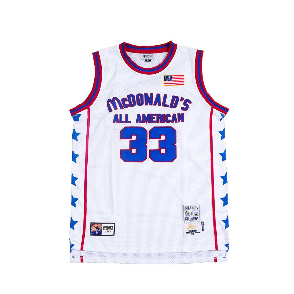 KOBE HS WHITE ALL AMERICAN JERSEY - Allstarelite.com