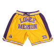 KOBE YELLOW/PURPLE SHORTS - Allstarelite.com