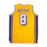 LA KOBE BRYANT CRENSHAW YELLOW BASKETBALL JERSEY - Allstarelite.com