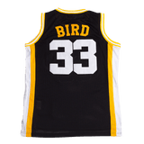 LARRY BIRD HIGH SCHOOL BASKETBALL JERSEY BLACK - Allstarelite.com