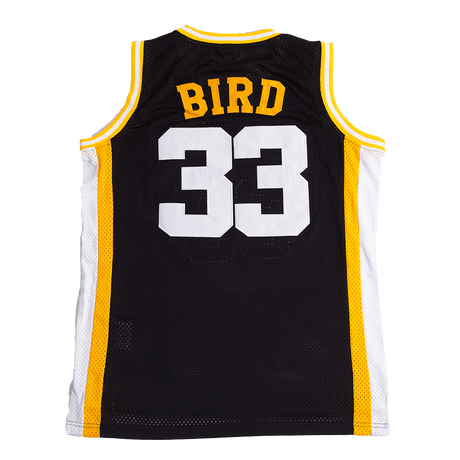 LARRY BIRD HIGH SCHOOL BASKETBALL JERSEY BLACK - Allstarelite.com