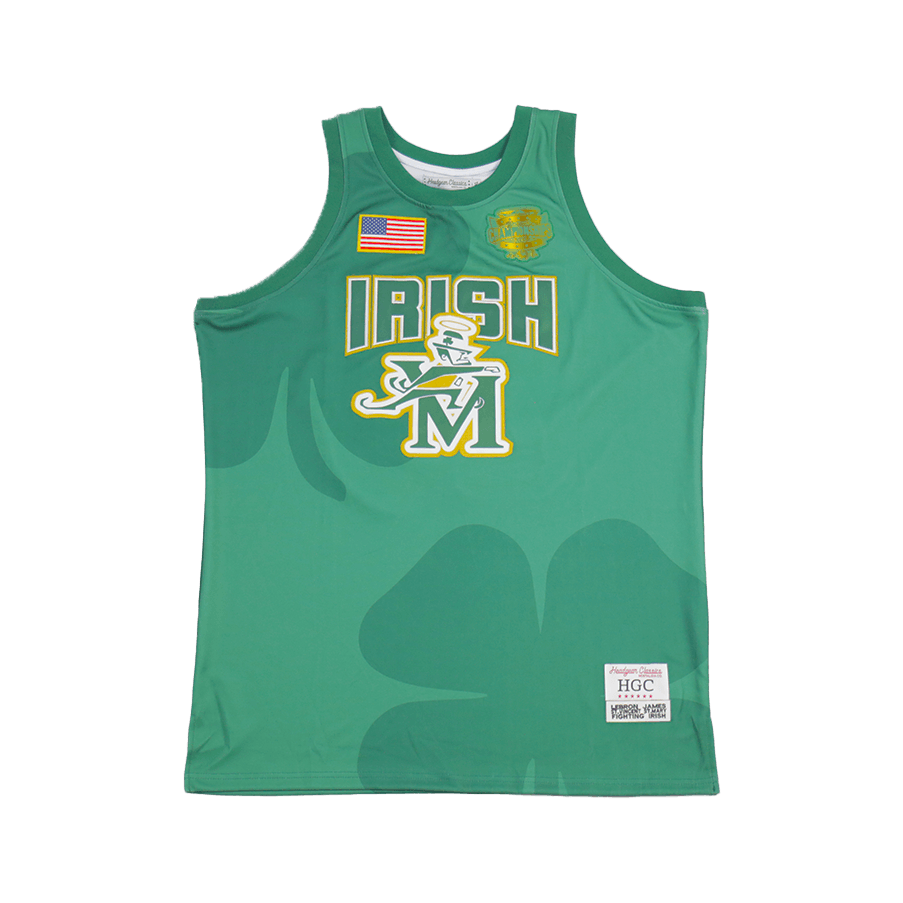 LEBRON HS CLOVER PRINT ALT JERSEY - Allstarelite.com